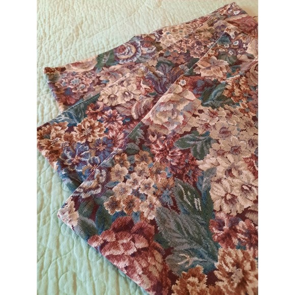 3 Vintage 80's Curtron Valances Curtains Floral Print Fabric Pattern - Picture 2 of 5